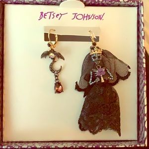 Betsey Johnson Skeleton Earrings